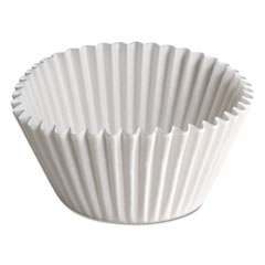 Fluted Bake Cups, 1 1/2&quot; x
1/2&quot; x 3 1/2&quot;, White - WHITE
DRY BAKING CUP 6.5(10/500)