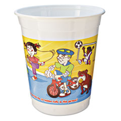 Kids Cups, Polypropylene, Cold, 13 1/6 oz, White,