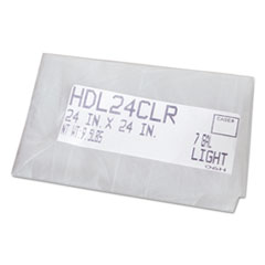 High-Density Can Liners, 30 x
37, 30-Gallon, 13 Micron,
Clear, 25/Roll - 30X37 HD RL
LNR 13 MIC CLE 20/25
