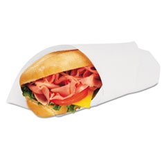 Grease-Resistant Paper
Wrap/Liner, 14 x 14, White,
1000/Pack - C-GRS RESIST PPR
SANDWICH WRAP 14X14 WHI 4/1M