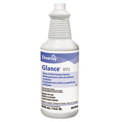 Glass &amp; Multi-Surface
Cleaner, Liquid, 1 qt.
Trigger Spray Bottle - GLANCE
GLASS &amp;
SURFACECLEANER,12/32OZ RTU