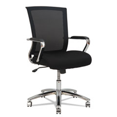 ENR Series Mid-Back Slim
Profile Mesh Chair,
Black/Chrome -
CHAIR,MB,MESH,CHROME,BK