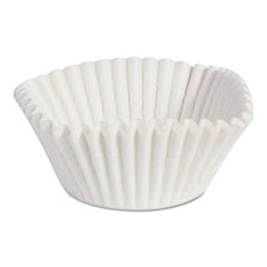 Fluted Baking Cups, Dry-Waxed
Paper, White - FLUTED BKG CUP
WHI 10000CS