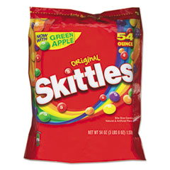 Bite Size Chewy Candies, 54oz
Bag - CANDY,SKITTLES
ORGNL,54OZ