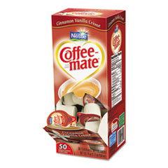 Liquid Coffee Creamer,
Cinnamon Vanilla, 0.375 oz
Mini Cups, 50/Box -
COFFEE-MATE NON-DAIRY CRMR PC
CUP .375 FL OZ 4/5