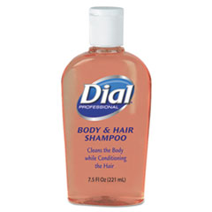 Body &amp; Hair Care, Peach
Scent, 7.5 oz Flip Cap D?cor
Bottle - DIAL BODY &amp; HAIR
SHAMPOO24/7.5OZ,FLIP CAP DECOR