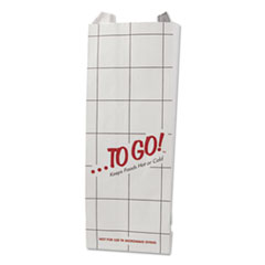 ToGo! Foil Insulator Deli &amp;
Sandwich Bags, 4&quot; x 10 1/2&quot;,
Gray, Red, White - FOIL INSUL
BG 4X3X10.5 TO GO RED/BLA 1M