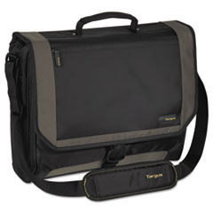CityGear Miami Messenger
Laptop Case, Nylon, 19 x 5 x
14, Black/Gray/Yellow -
CASE,NOTEBOOK 17&quot;,BK