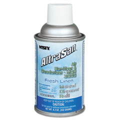 Metered Air
Sanitizer/Deodorizer Refills,
Fresh Clean, 8.2oz, Aerosol -
ALTRASAN AIR SANITIZERETERED,
12/CASE