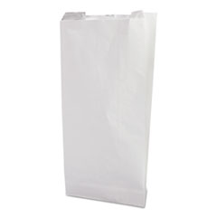 Foil Single-Serve Bags, 7&quot; x
14&quot;, White - FOIL INSUL BG
7X4X14 .5GAL PINCH BTM WHI 500