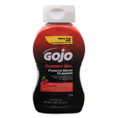 Cherry Gel Pumice Hand
Cleaner, 10 oz Bottle - GOJO
CHERRY GEL 8/10 OZPER CASE