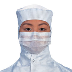 Sterile Face Mask, Pleated,
White, Regular - KIMTECH PURE
M6 MASK W/NITTED EARLOOPS
10/50