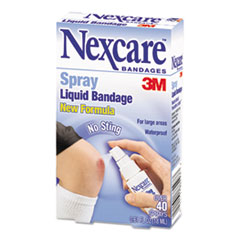No-Sting Liquid Bandage
Spray, .61oz - SPRAY BANDAGE
NO STING LIQ 0.61OZ 1/EA