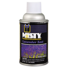 Metered Dry Deodorizer
Refills, Lavender Zest, 7oz,
Aerosol - MISTY LAVENDER ZEST
AIFRESHENER 12/CASE