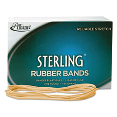 Sterling Ergonomically
Correct Rubber Bands, #117B,
7 x 1/8, 250 Bands/1lb Box -
RUBBERBANDS,SIZE117B,NTTN