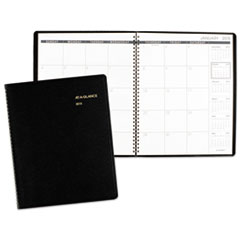 Monthly Planner, 9 x 11, Black, 2015-2016 -