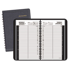 Daily Appointment Book with
15-Minute Appointments, 4 7/8
x 8, White, 2015 -
BOOK,APT,DAILY,8X4.88,BK