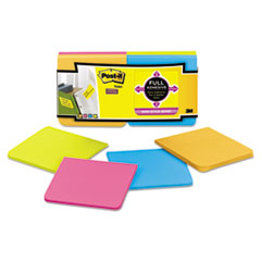 Full Adhesive Notes, 3 x 3, Assorted New York Colors,