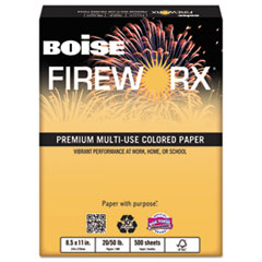 FIREWORX Colored Paper, 20lb,
8-1/2 x 11, Golden Glimmer,
500 Sheets/Ream -
PAPER,8.5X11,FIREWX,GDRO
