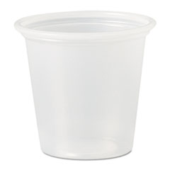 Polystyrene Portion Cups, 1 1/4 oz, Translucent - PLAS