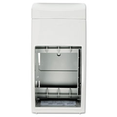 Matrix Series Two-Roll Tissue Dispenser, 6 1/4 x 6 7/8 x 13