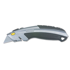 Curved Quick-Change Utility
Knife, Stainless Steel
Retractable Blade, 3 Blades -
KNIFE,INST.CHG UTLY,BKSLV