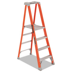 Fiberglass Pro Platform Step
Ladder, 81 1/4, Orange, 4
Steps - LADDER,4FT.,STEP,FG