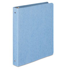 Recycled PRESSTEX Round Ring
Binder, 1&quot; Capacity, Light
Blue - BNDR,RNG,11X8.5,1IN,LBE