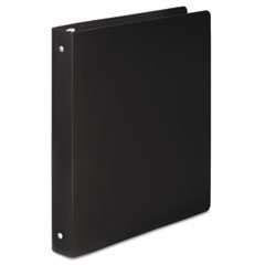 ACCOHIDE Poly Ring Binder
With 35-Pt. Cover, 1&quot;
Capacity, Black -
BNDR,RNG,11X8.5,1IN,BK