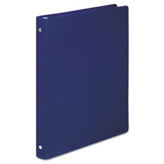 ACCOHIDE Poly Ring Binder
With 23-Pt. Cover, 1/2&quot;
Capacity, Dark Royal Blue -
BNDR,RNG,11X8.5,.5IN,DBE