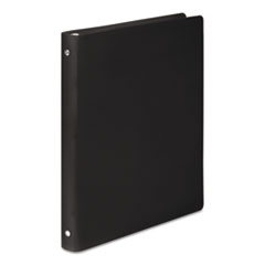 ACCOHIDE Poly Ring Binder
With 23-Pt. Cover, 1/2&quot;
Capacity, Black -
BNDR,RNG,11X8.5,.5IN,BK