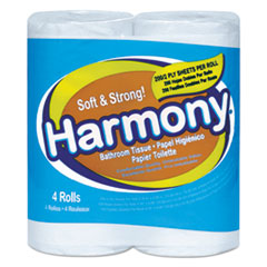 Harmony Toilet Tissue, 2-Ply,
White, 76 Sheets/Roll - 176
2PLY TOILET TISSUE4.1X3.75
24/4