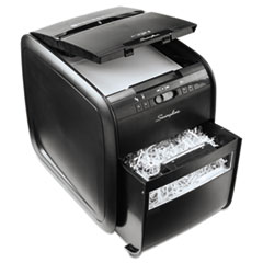 Stack-and-Shred 80X Hands Free Shredder, Cross-Cut, 80