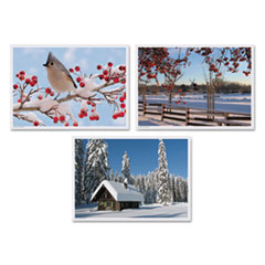 Winter Multi-Pack Placemats,
10 x 14, Three Different
Scenes - PPR PLACEMAT STRT
EDGE 10X14 WNTR MLTIPK 1000