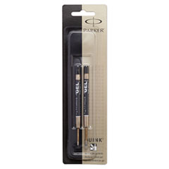 Refill for Gel Ink Roller
Ball Pens, Medium, Black Ink,
2/Pack -
REFILL,RBL,GEL,MED,BK,2PK