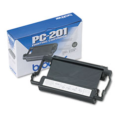PC201 Thermal Ribbon Cartridge, Black -