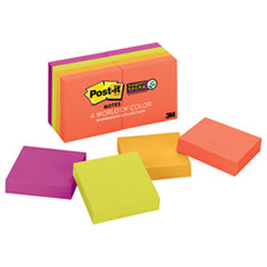 Pads in Marrakesh Colors, 2 x
2, 90/Pad, 8 Pads/Pack -
PAD,2X2,SPR STCKY,8PK,AST