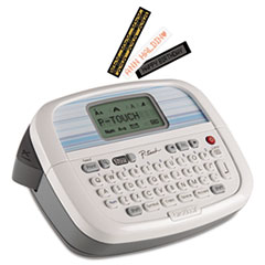 PT-90 Simply Stylish Personal
Labeler, 2 Lines, 6-1/10w x
4-2/5d x 2-1/5h -
LABELMAKER,ELECTRONIC