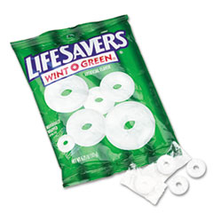 Hard Candy, Wint-O-Green
Flavor, Individually Wrapped,
6.25oz Bag -
CANDY,LFSVRS,WINTO6.25OZ