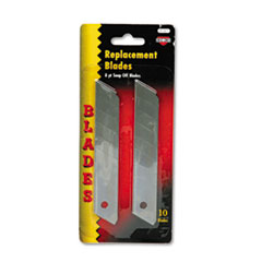 Snap Blade Utility Knife
Replacement Blades, 10/Pack -
COSCO SHOP KNIFE
10KN/PK12PK/CASE 48KN/CASE