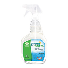Glass &amp; Surface Cleaner, 32oz Spray Bottle - C-GREENWORKS