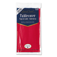 Plastic Tablecovers, 54 x
108, Real Red - 54INX108FT
TBL CVR PLAS RED 24 24