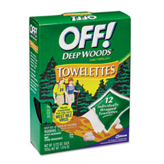 Deep Woods Towelettes - OFF!
DEEP WOODS TOWEL25% DEET RETL
PK 12/12CT