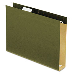 Reinforced 2&quot; Extra Capacity
Hanging Folders, Letter, Stnd
Grn, 25/Box - FOLDER,BX
BOTM,2CAP,25LTR