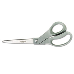 Offset Scissors, 8 in. Length, Stainless Steel,
