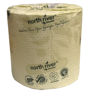 NORTH RIVER -TISSUE 4.3 X
3.75 550/SHEET 2-PLY
80/ROLLS CASE
30CS/SKID