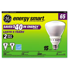 Compact Fluorescent Bulb, 15
Watt, R30 Reflector, Soft
White - C-FLOODLIGHT 15W 2PK
SFT WHI 1/PK