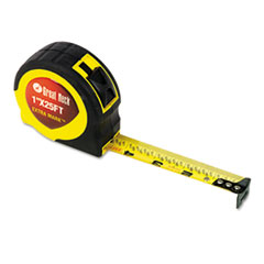 ExtraMark Power Tape, 1&quot; x
25ft, Steel, Yellow/Black -
C-GREAT NECK EXTRA MARK TAPE
MEASURE 1X25&#39; RUBBER