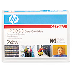 1/8&quot; DDS-3 Cartridge, 125m, 12GB Native/24GB Compressed