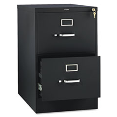 310 Series Two-Drawer,
Full-Suspension File, Legal,
26-1/2d, Black -
FILE,2DWR,LGL,W/LK,BK